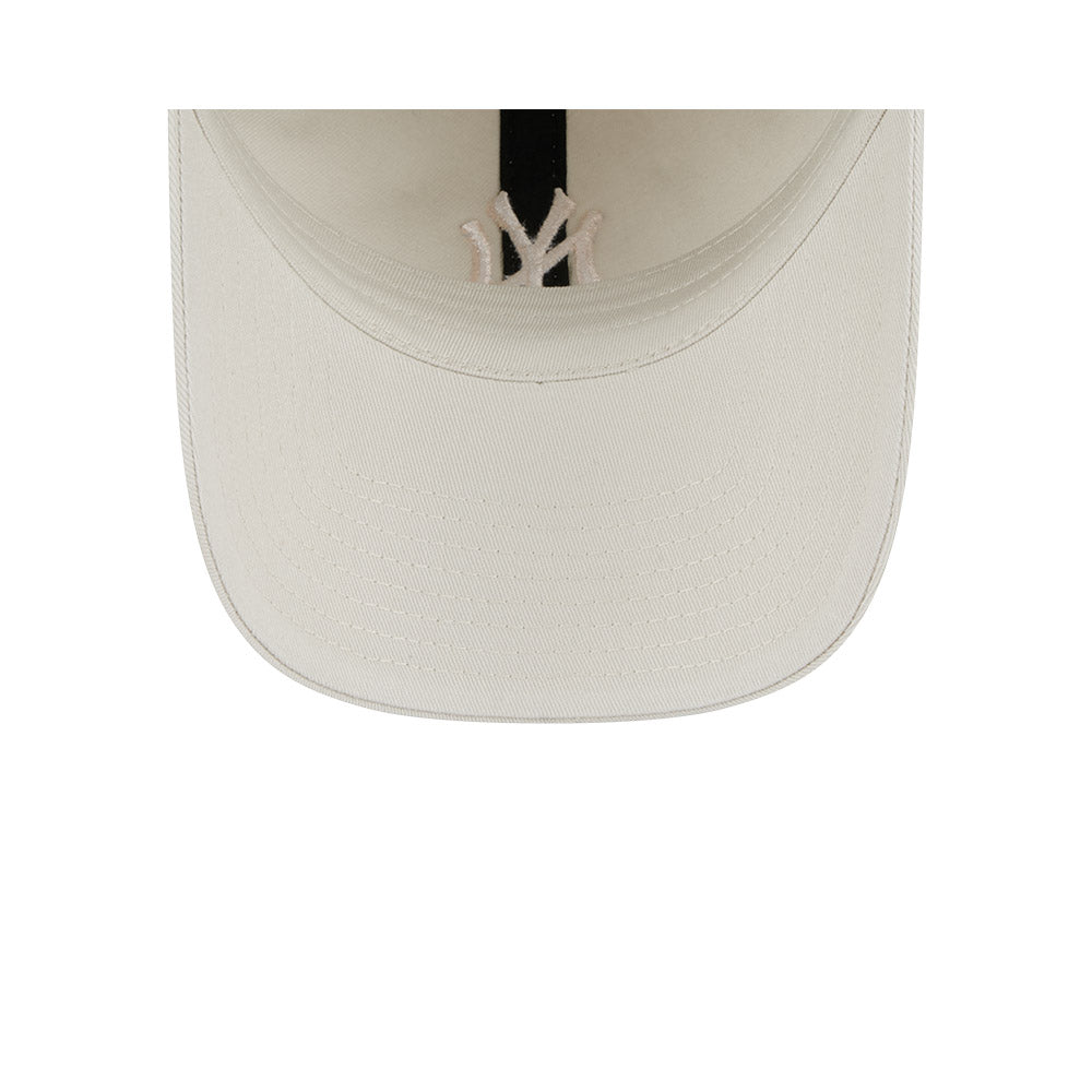 New York Yankees Hat - Seasonal Tonal Ivory White Casual Classic MLB Strapback Cap - New Era